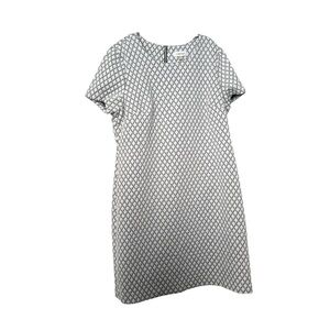 Calvin Klein Monochrome Patterned Mini Dress